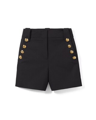 Sailor Button Trim Shorts