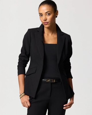 WHBM® Luxe Stretch One-Button Blazer