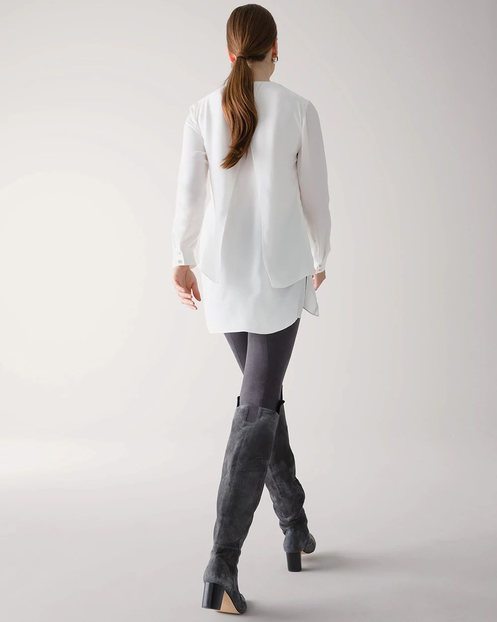 Long Sleeve V-Neck Tunic