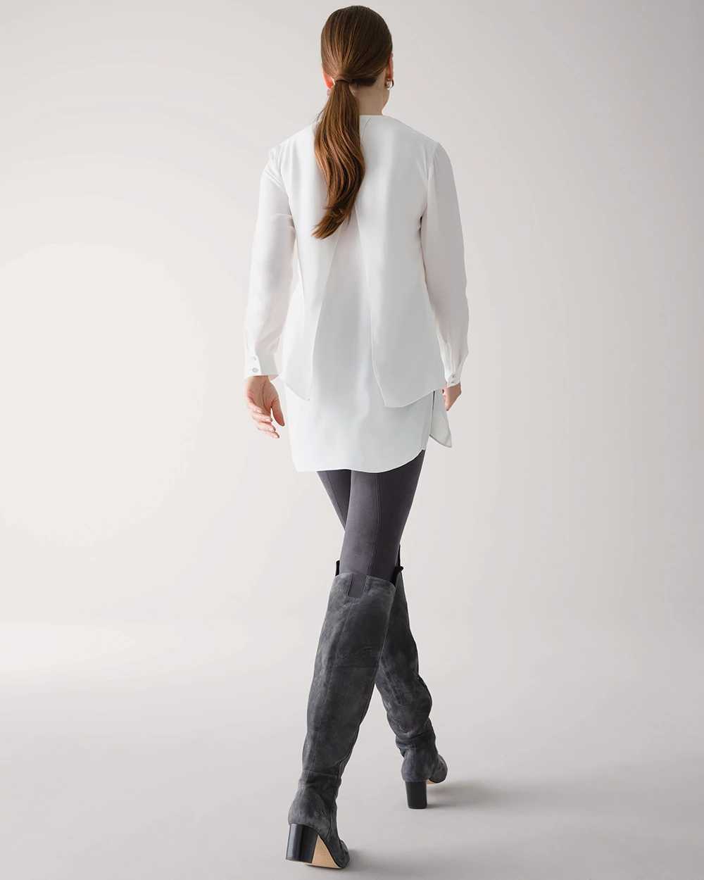Long Sleeve V-Neck Tunic click to view larger image.