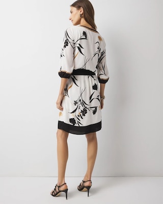 Petite Smocked Blouson Dress click to view larger image.
