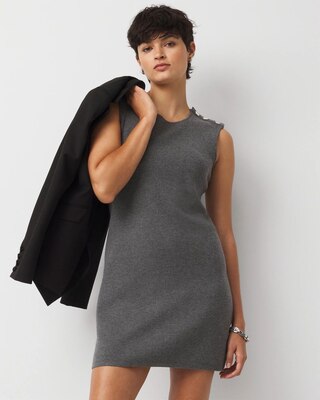 Convertible Sweater Mini Dress click to view larger image.