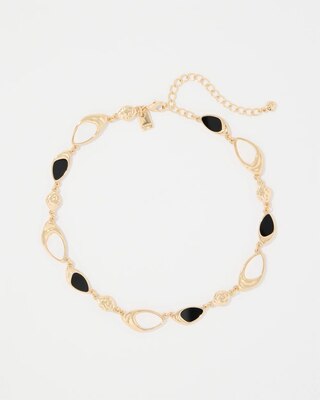 Mother of Pearl Collar Necklace click to view larger image.