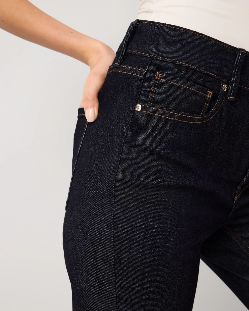 Petite High-Rise Flare Jean