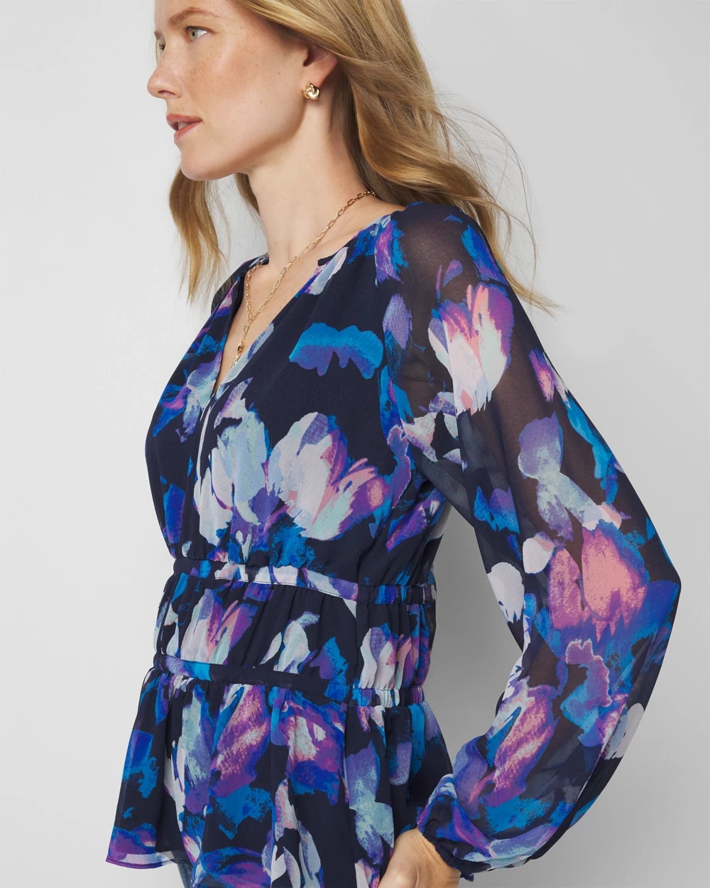 Floral Print Blouse