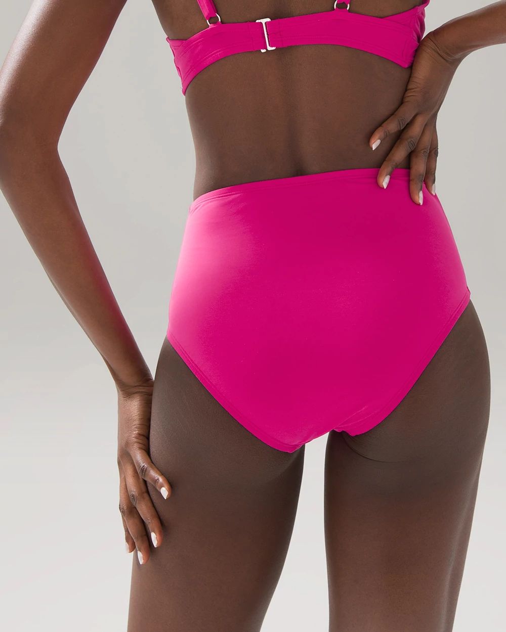 High-Waist Wrap Bikini Bottom