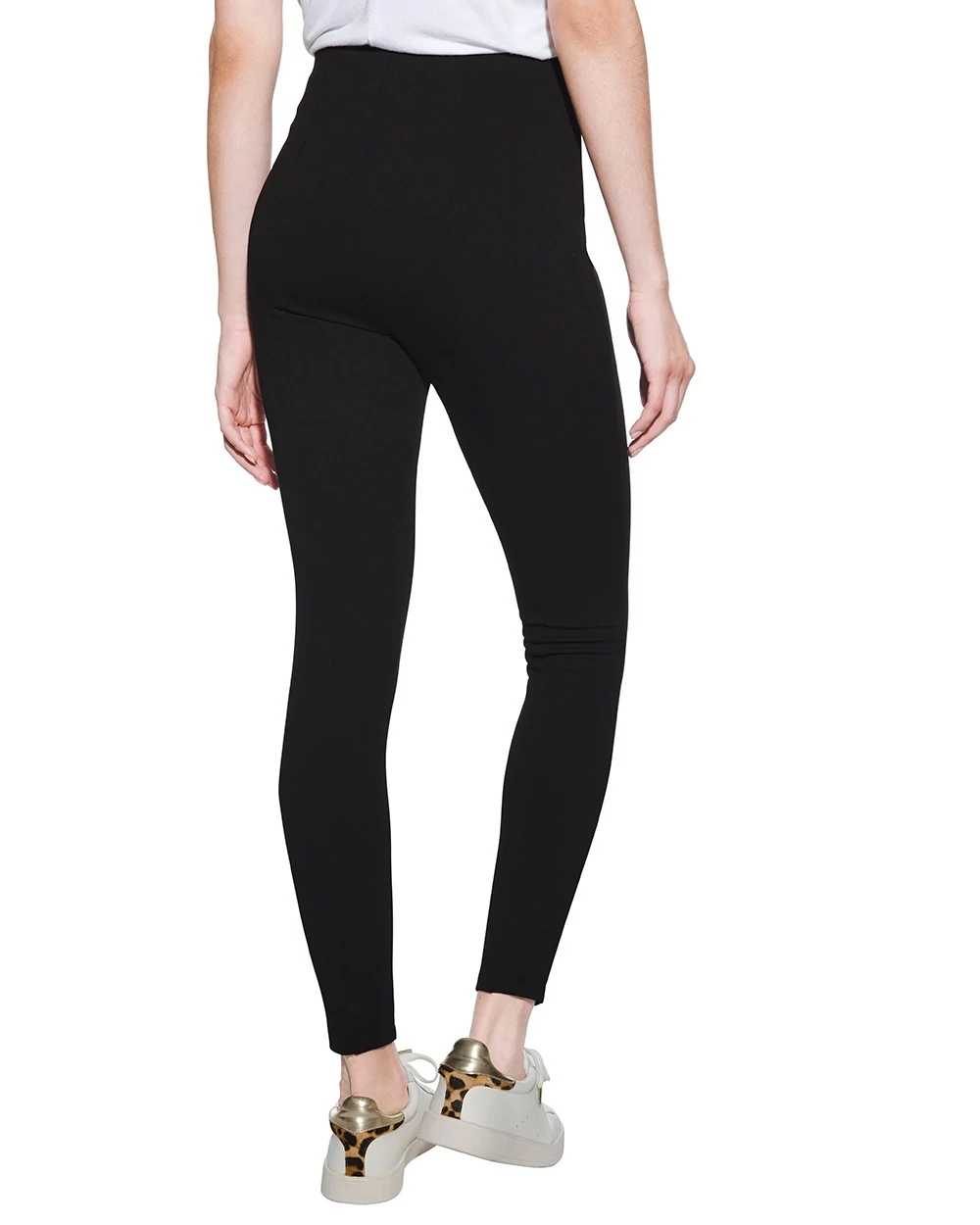 Outlet WHBM High-Rise Ponte Leggings click to view larger image.