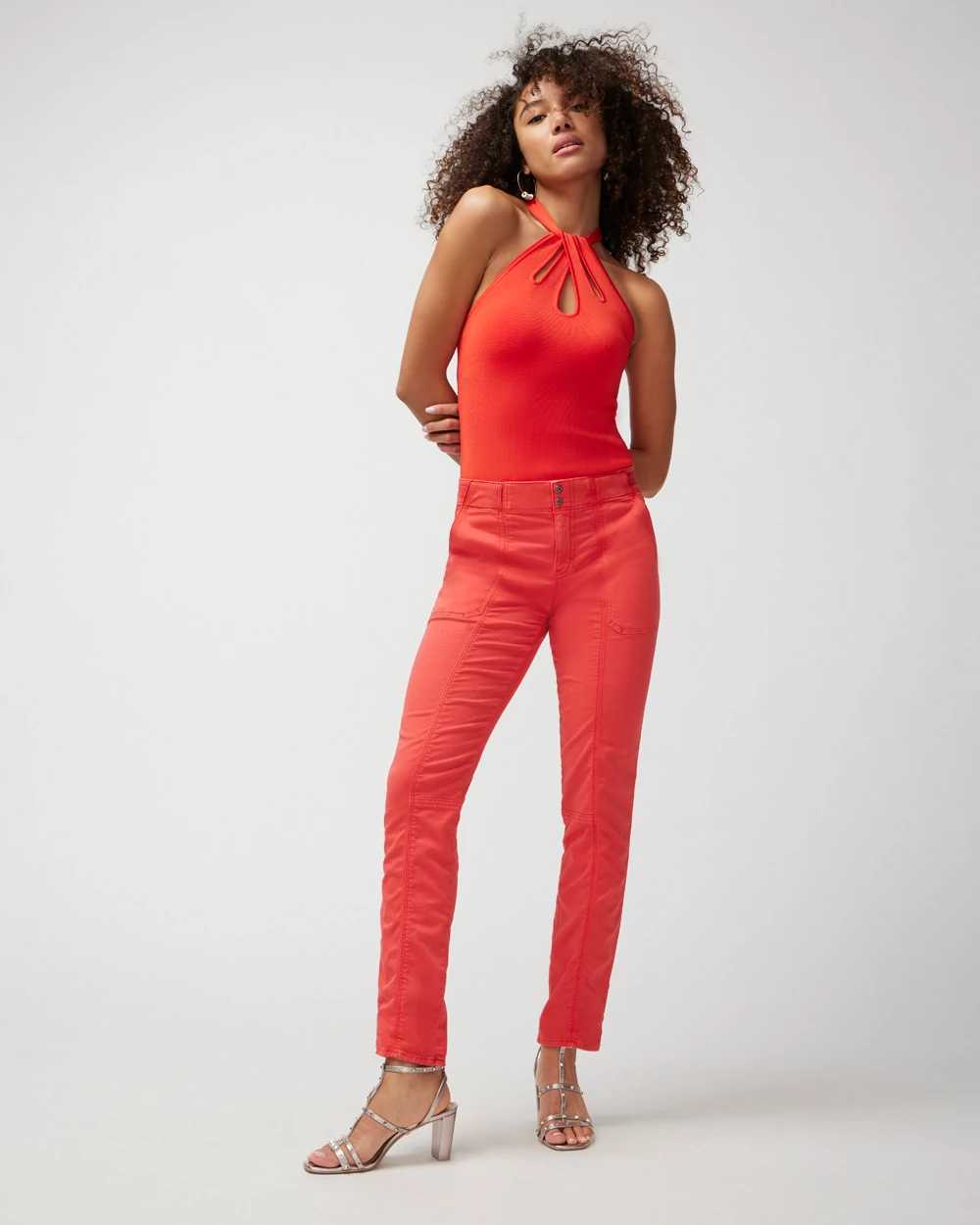 Mid Rise Pret A Pedi Crop Pants White House Black Market