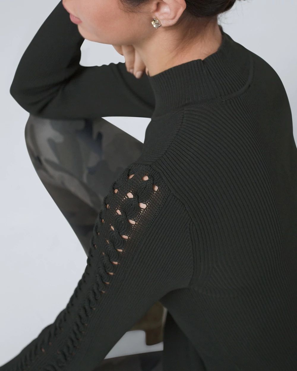 Braid-Sleeve Tunic