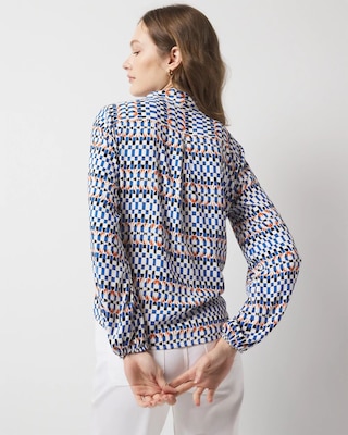 Blouson Tie-Waist Blouse click to view larger image.