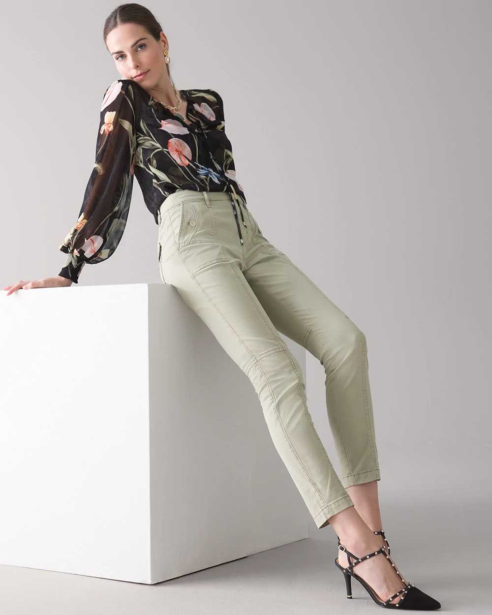 White house black shop market slim ankle pants