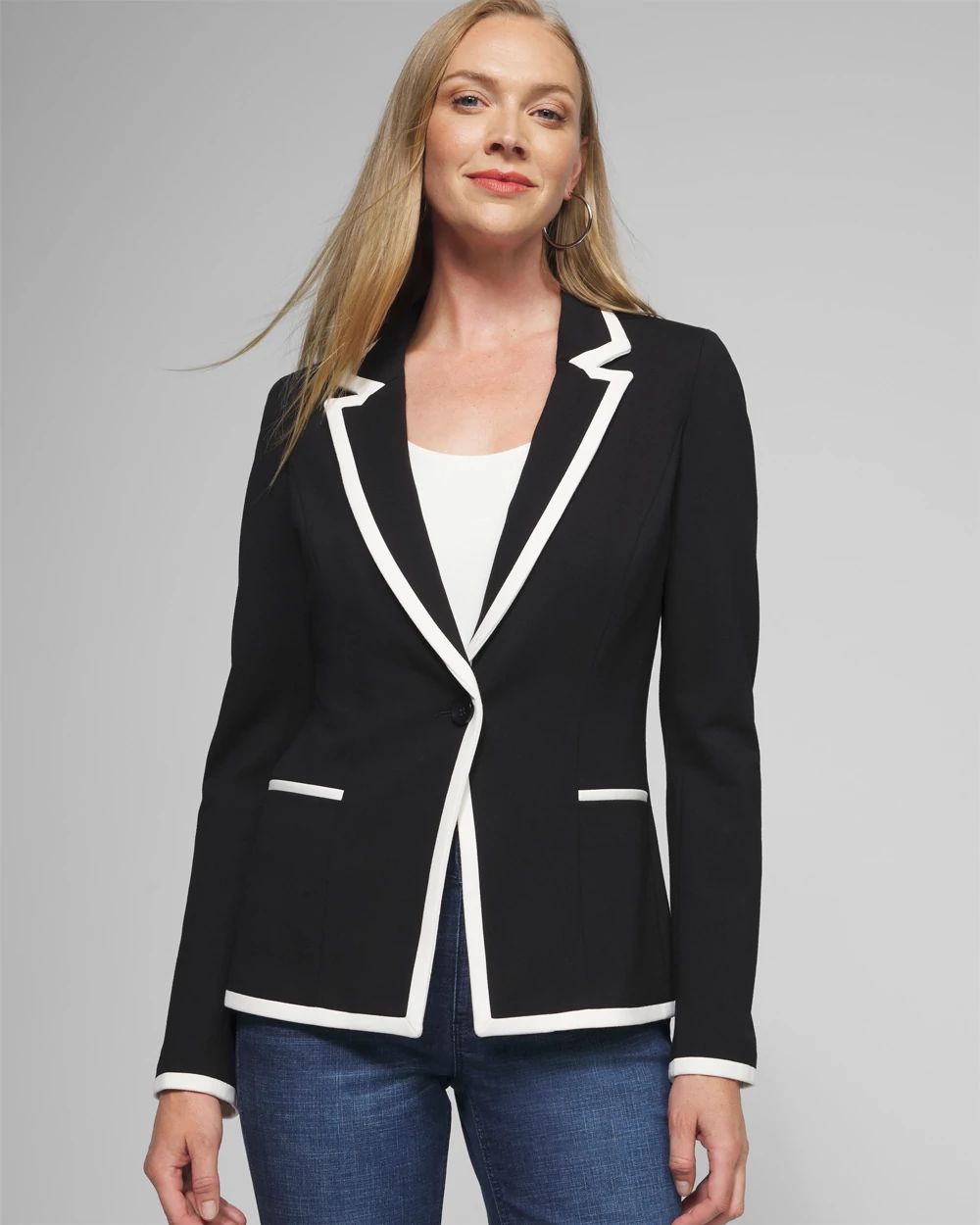 Outlet WHBM Everyday Knit Blazer