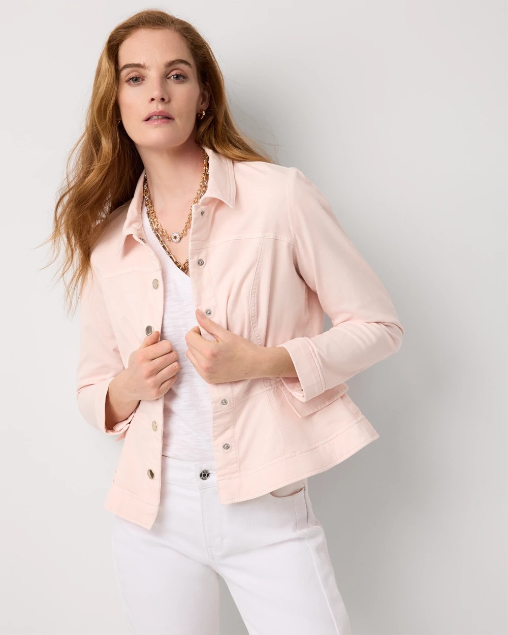 Pret Button-Front Jacket