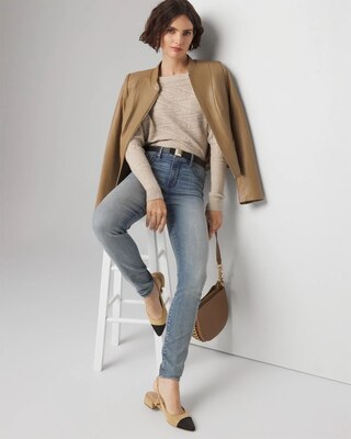 High-Rise Jeanie Denim Legging click to view larger image.