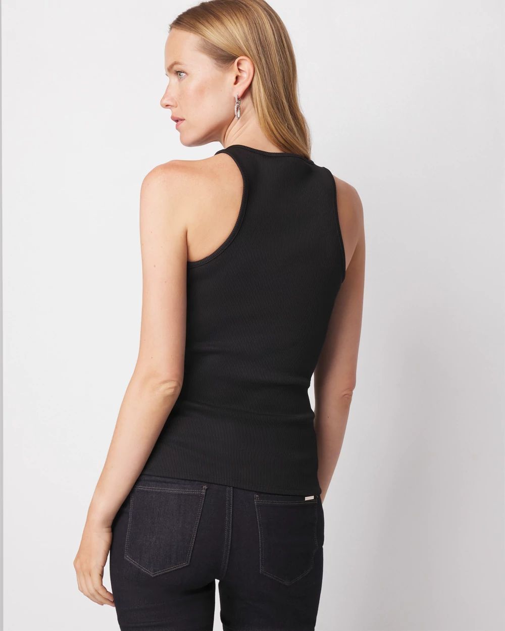 WHBM FORME™ Ribbed Stretch Tank