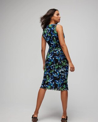 Reversible Mesh Midi Dress