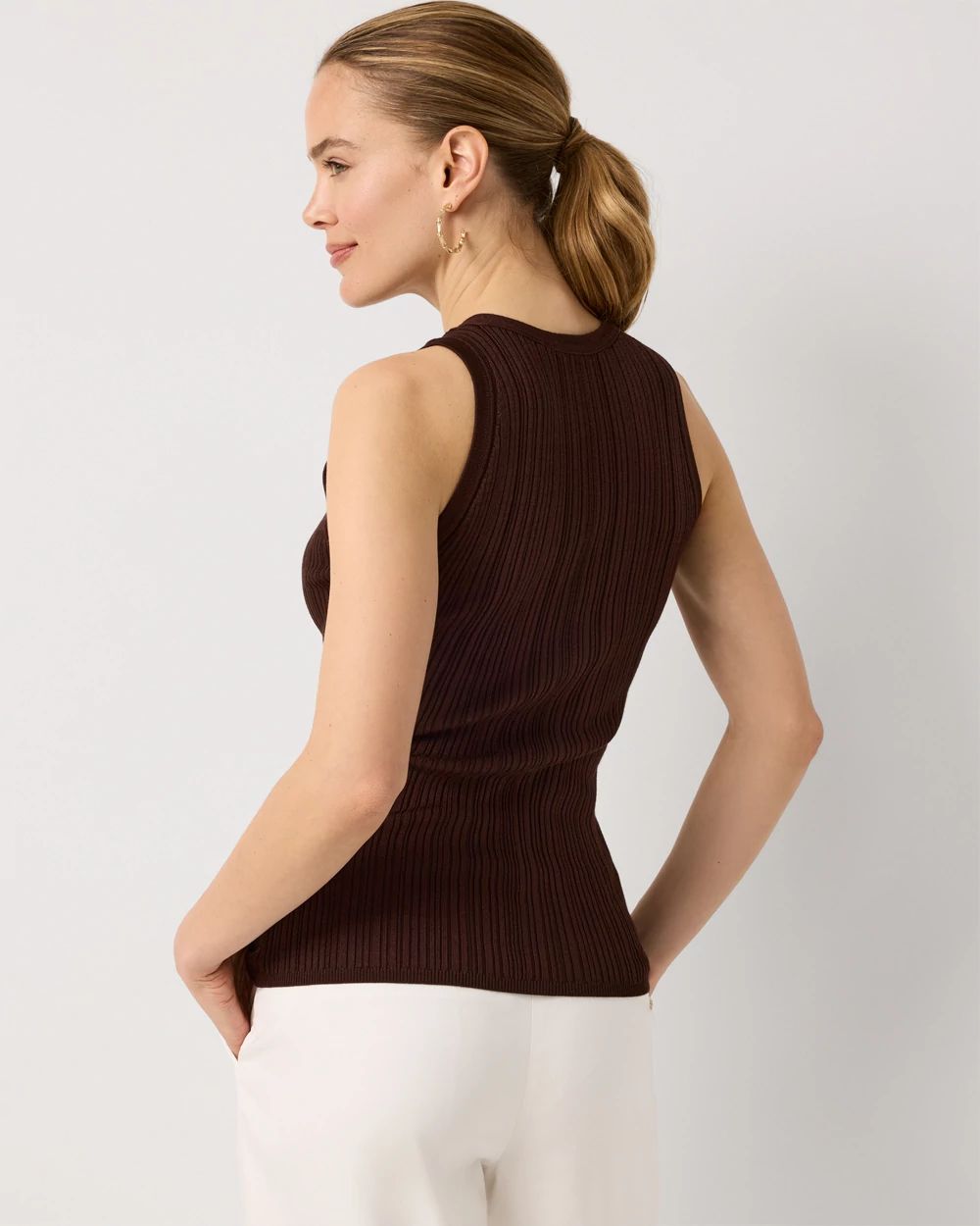 Knit Henley Tank