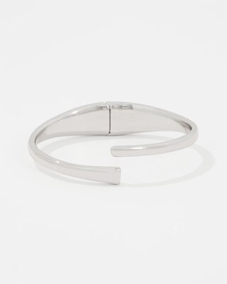 Silver Sculptural Cuff click to view larger image.