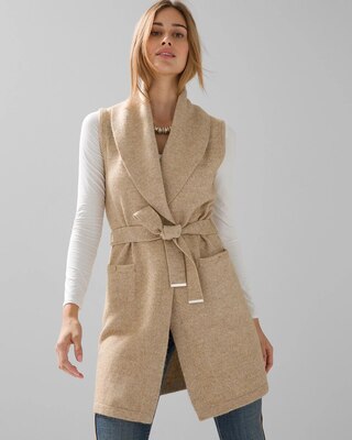 Sleeveless Cardigan