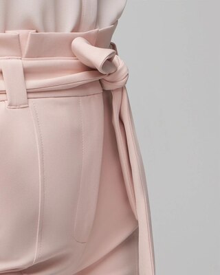 Curvy Fluid Tapered Ankle Pants