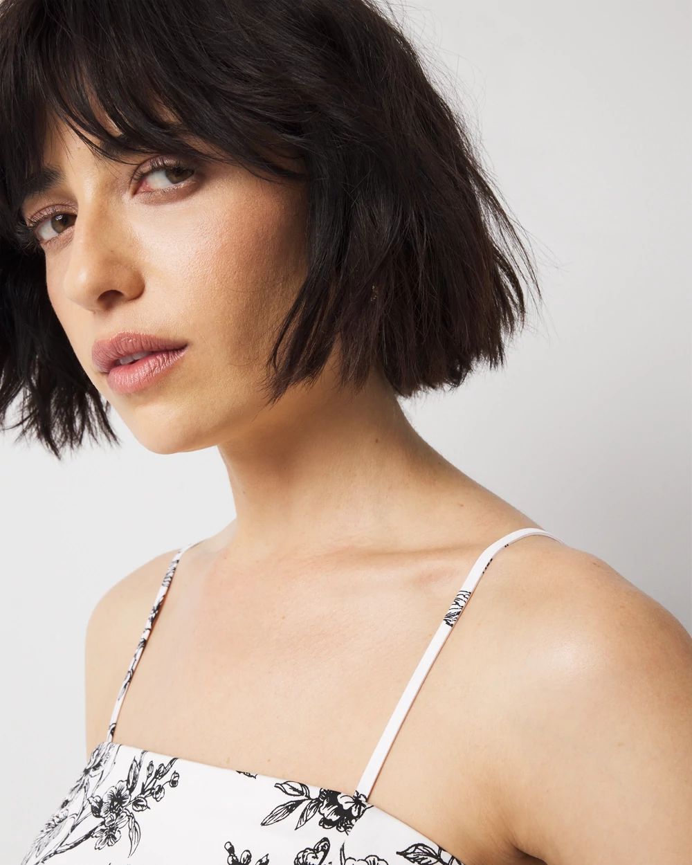 Petite Tie-Waist Bustier