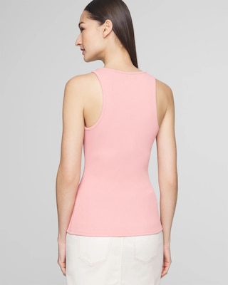WHBM FORME™ Ribbed Stretch Tank click to view larger image.
