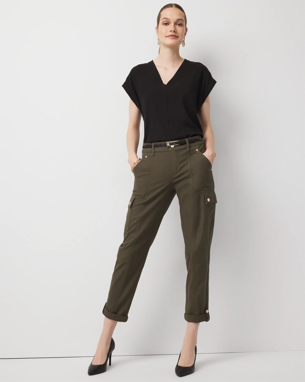 Pret Tapered Crop Pant