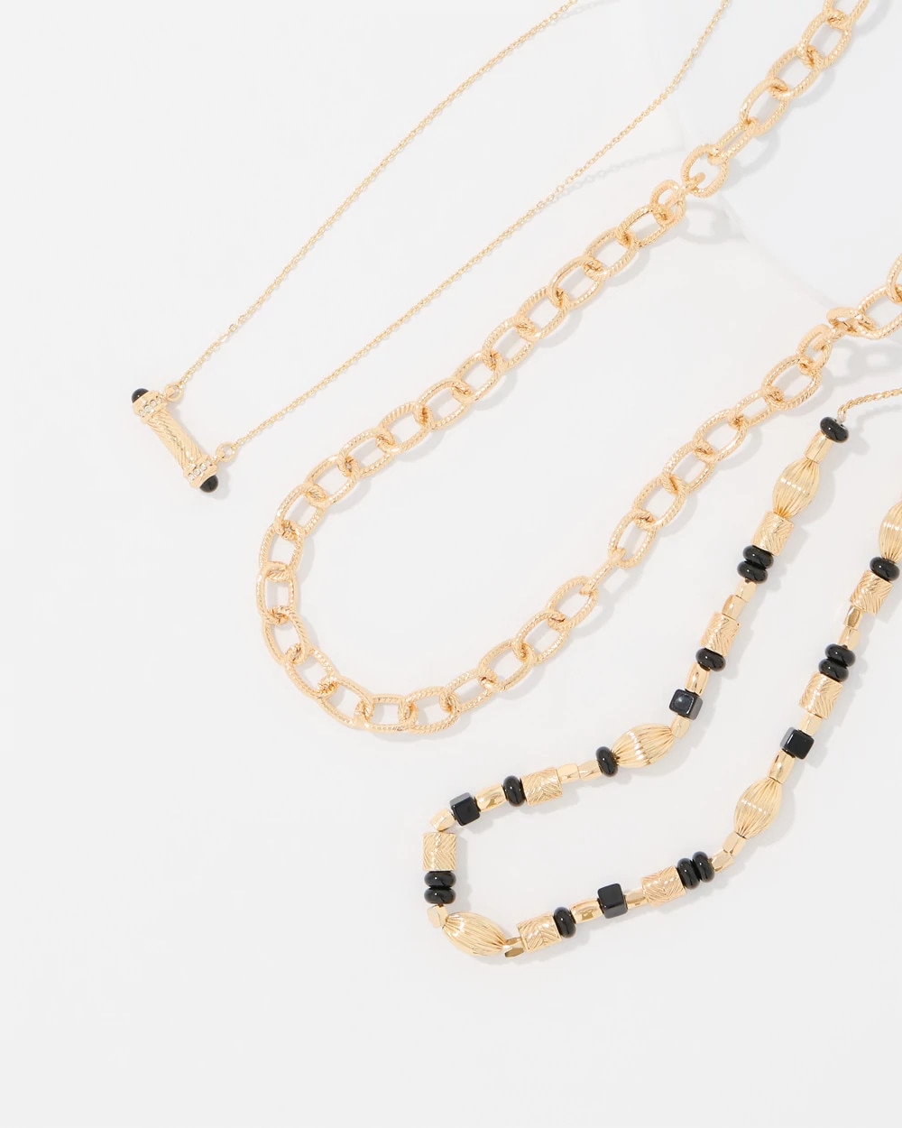 Black Cap Convertible Necklace - image 4