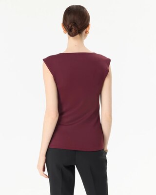 WHBM FORME™ All Ways Stretch Square Neck Top click to view larger image.