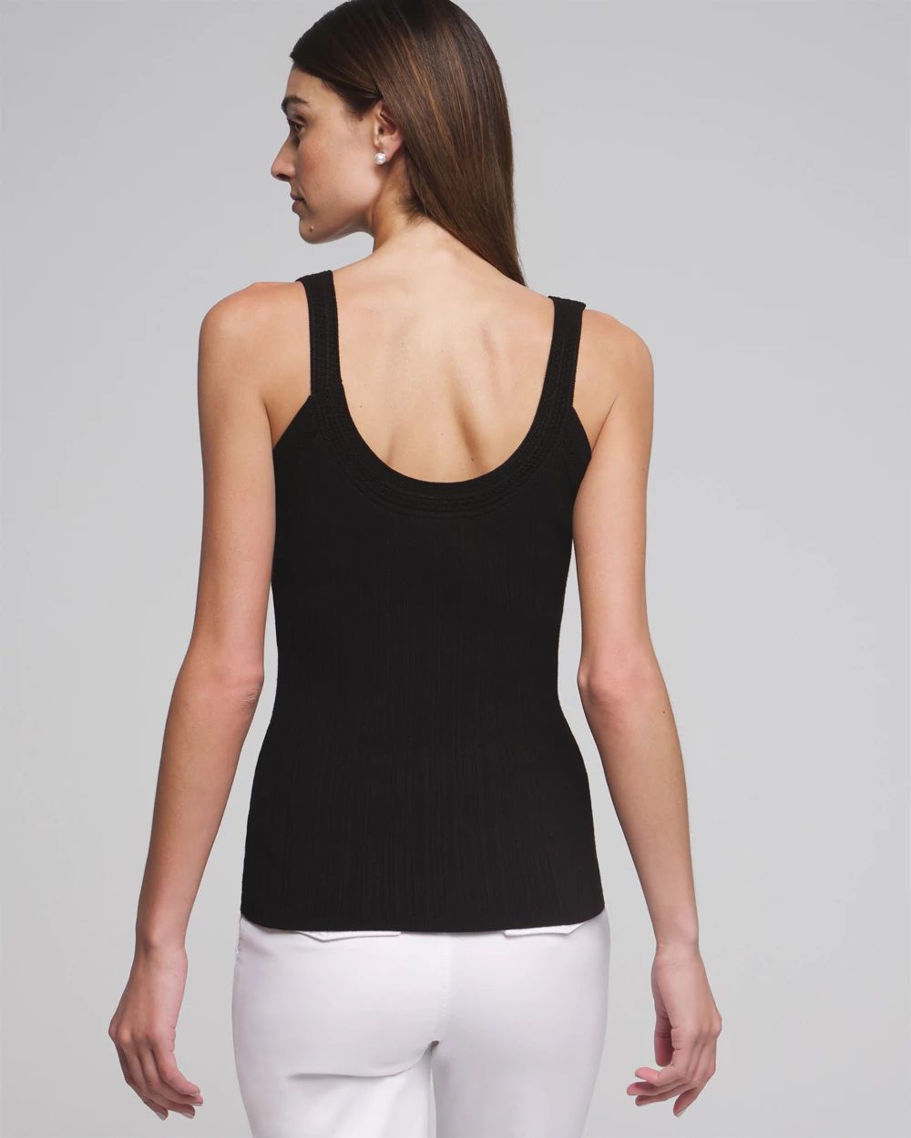 Outlet WHBM Stitch Accent Tank
