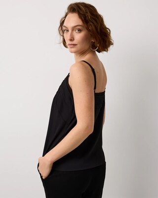Pintuck Crepe Tank click to view larger image.