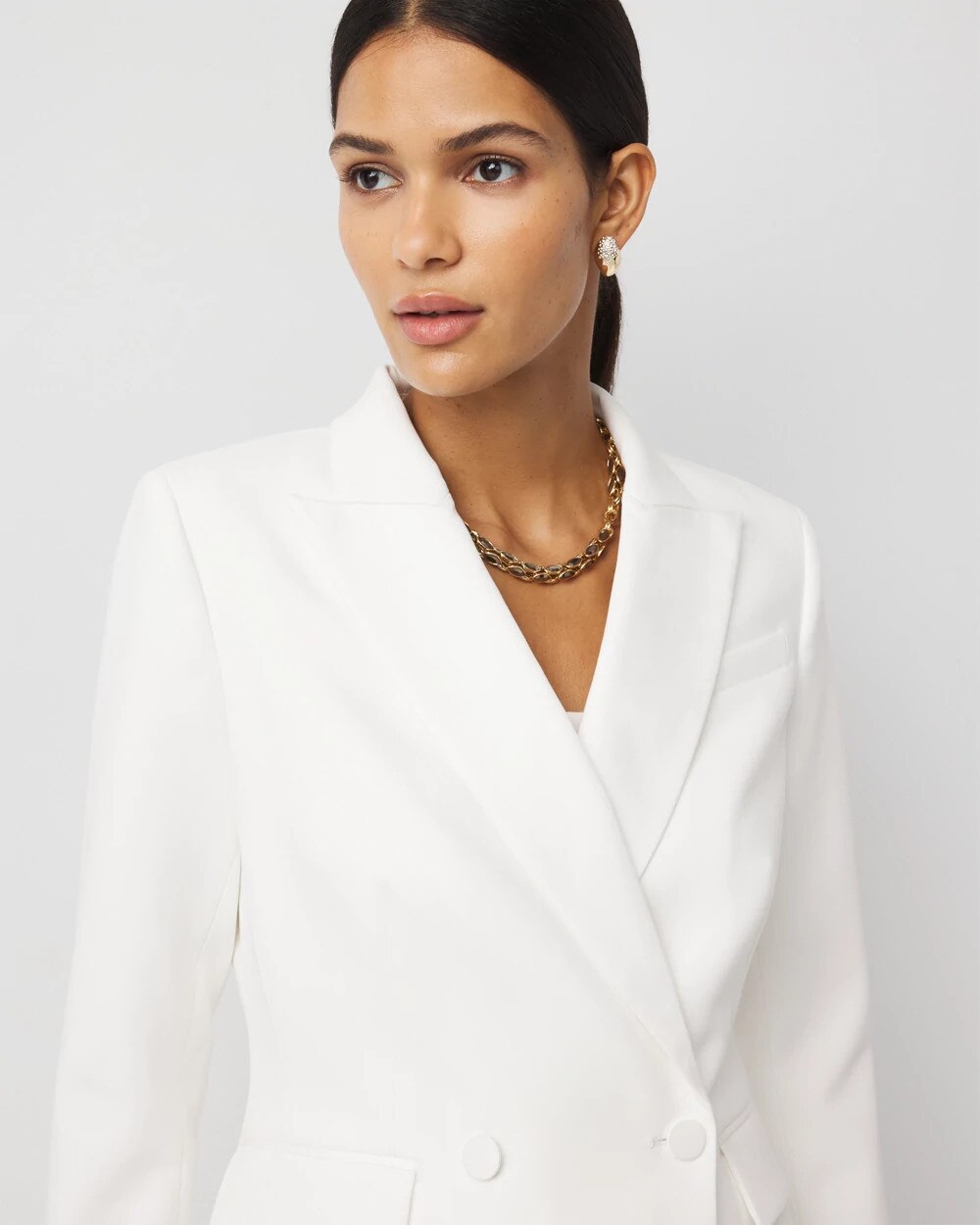 Double-Breasted Blazer - image 3