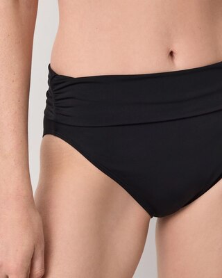 WHBM + Soma Enbliss Foldover Waist Swim Bottom click to view larger image.