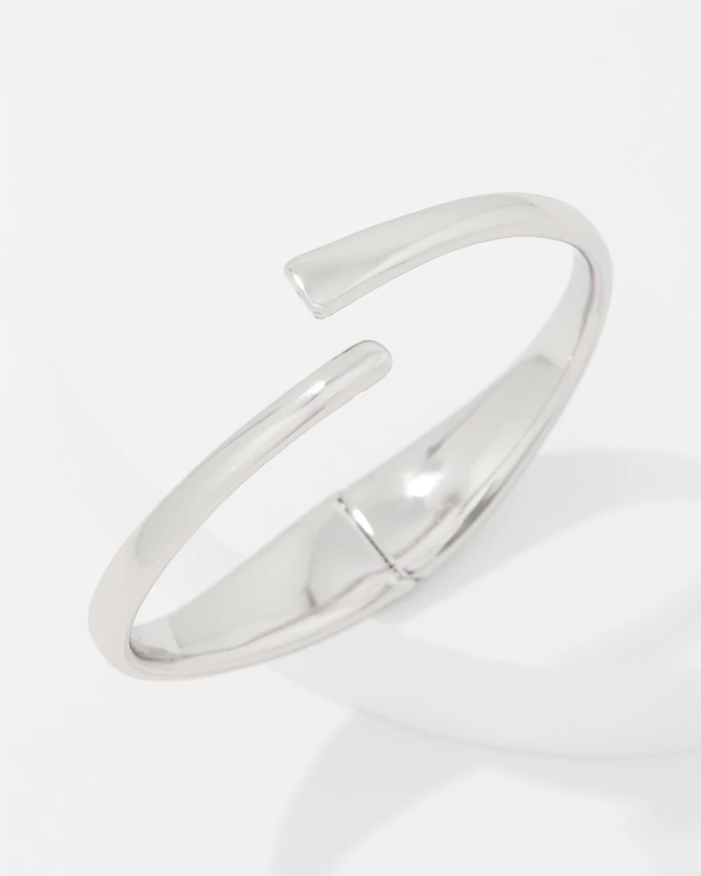 Silver Sculptural Cuff