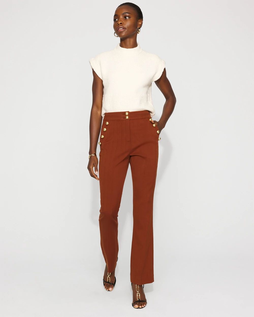 Petite High-Rise Blake Mariner Slim Boot Pant