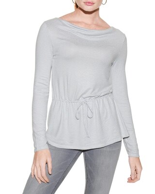Outlet WHBM Cozy Tie-Front Knit Top