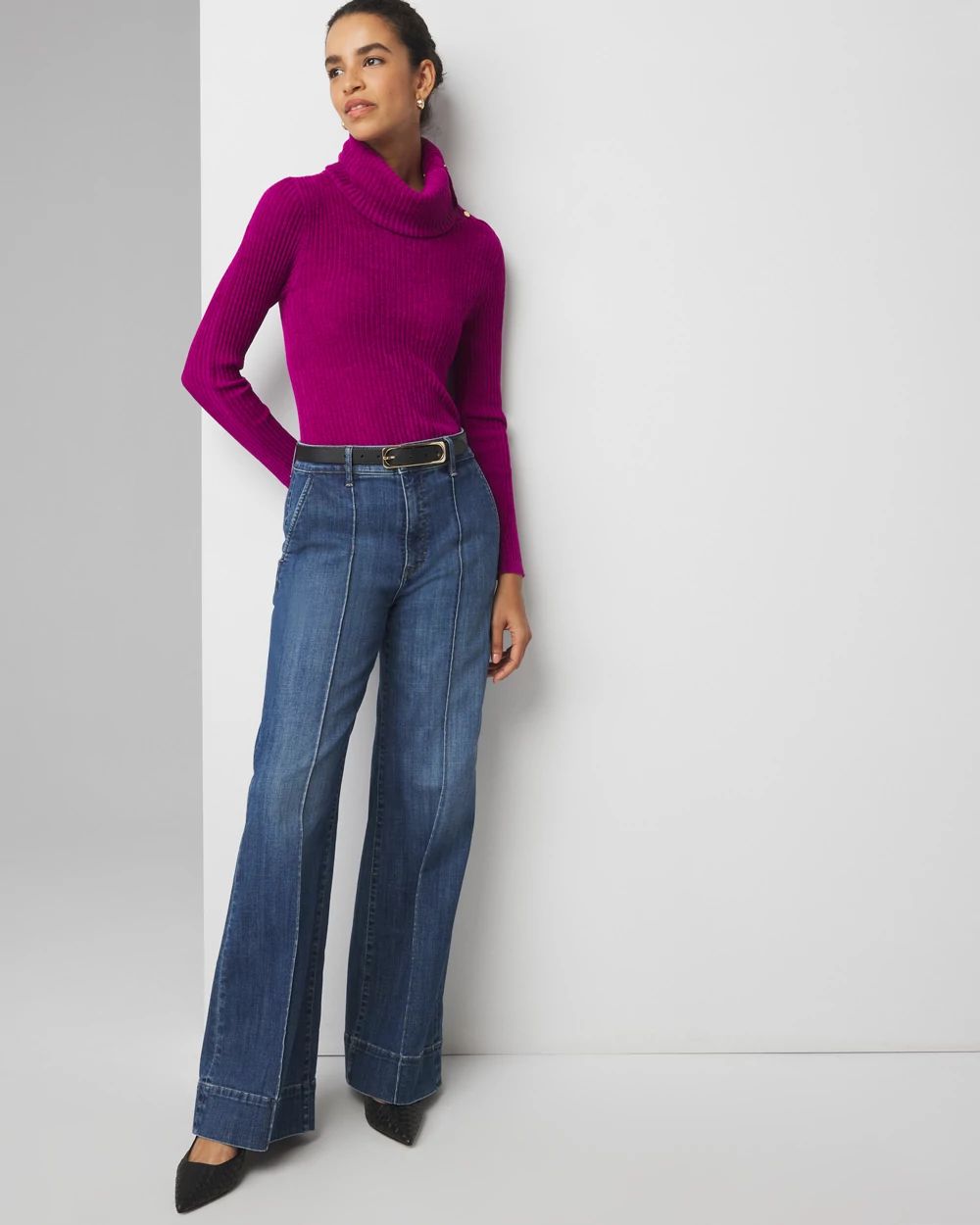 Extra High-Rise Wide Leg Trousers