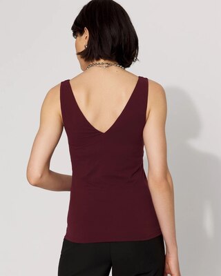 WHBM FORME™ All Ways Stretch Dual Neck Tank click to view larger image.