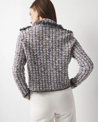 Tweed Sweater Jacket click to view larger image.