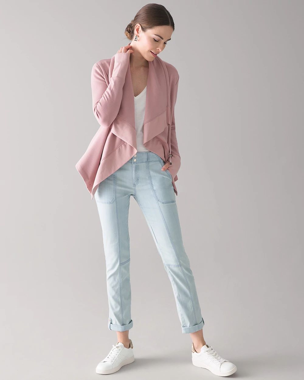 Mid-Rise Pret-a-Pedi Crop Pant