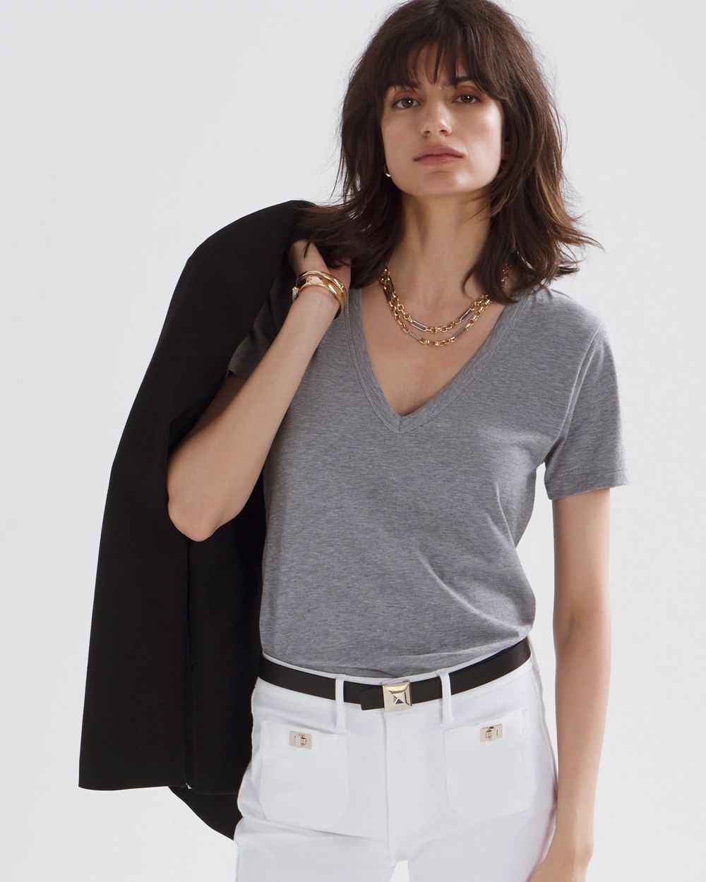 Easy V-Neck Tee