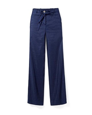 Linen Wide Leg Trousers