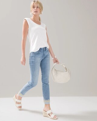 Sleeveless Scoop Tank