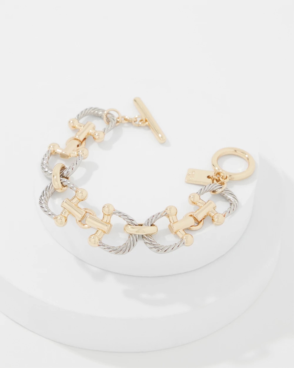 Horsebit Toggle Bracelet