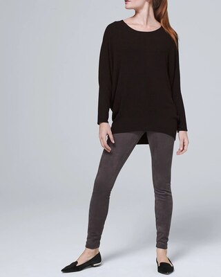 Vegan Suede WHBM® Runway Legging