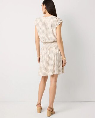 Smocked Waist Dress click to view larger image.