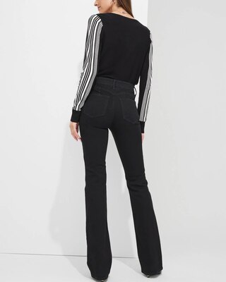 Outlet WHBM High Rise Skinny Flare Jeans