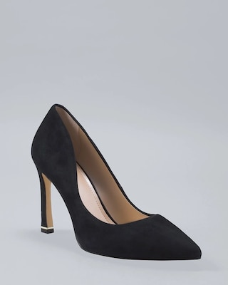 Suede Pumps