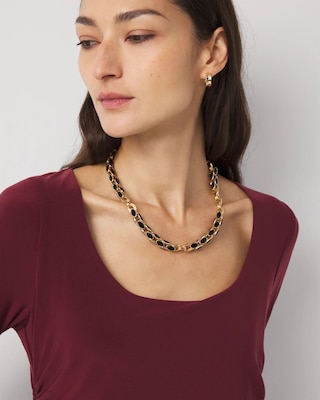 Tie-Waist Midi Dress click to view larger image.