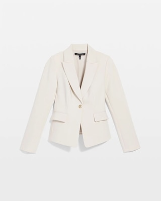 WHBM® Short One-Button Blazer click to view larger image.
